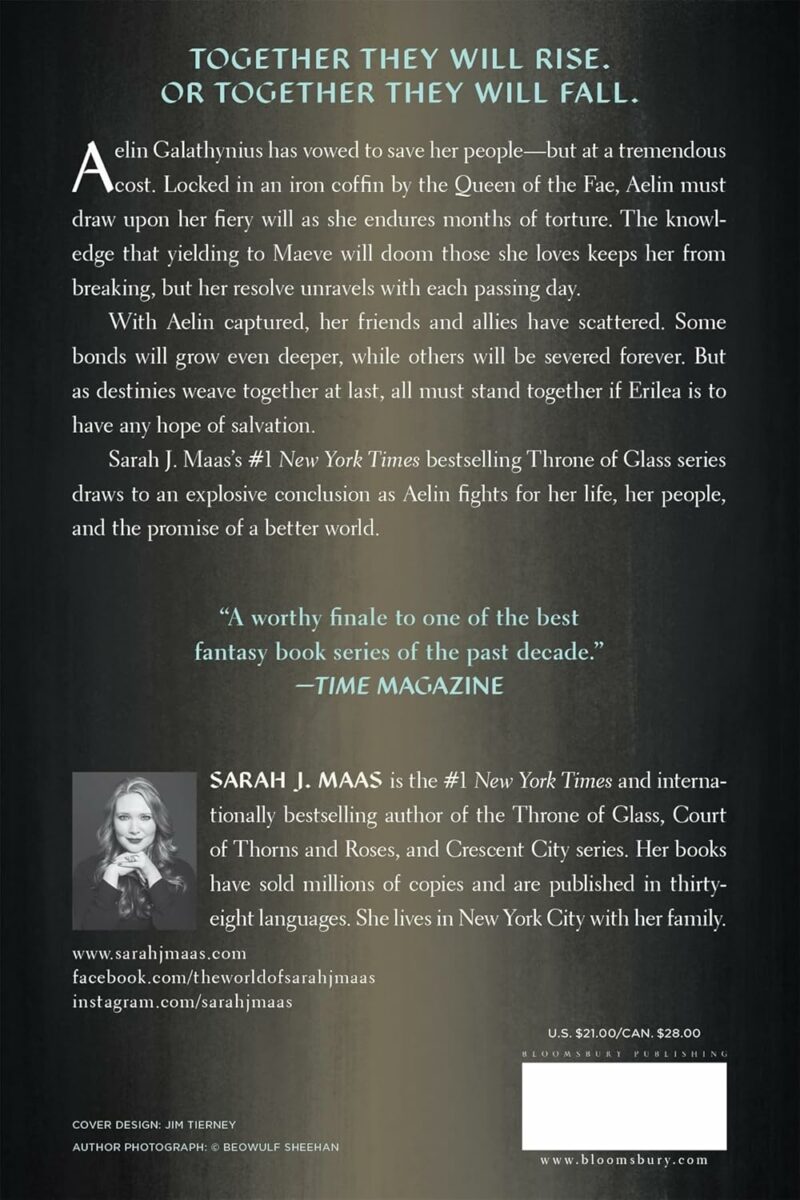 Kingdom Of Ash Paperback Book by Sarah J Maas from Macmillan Publishers