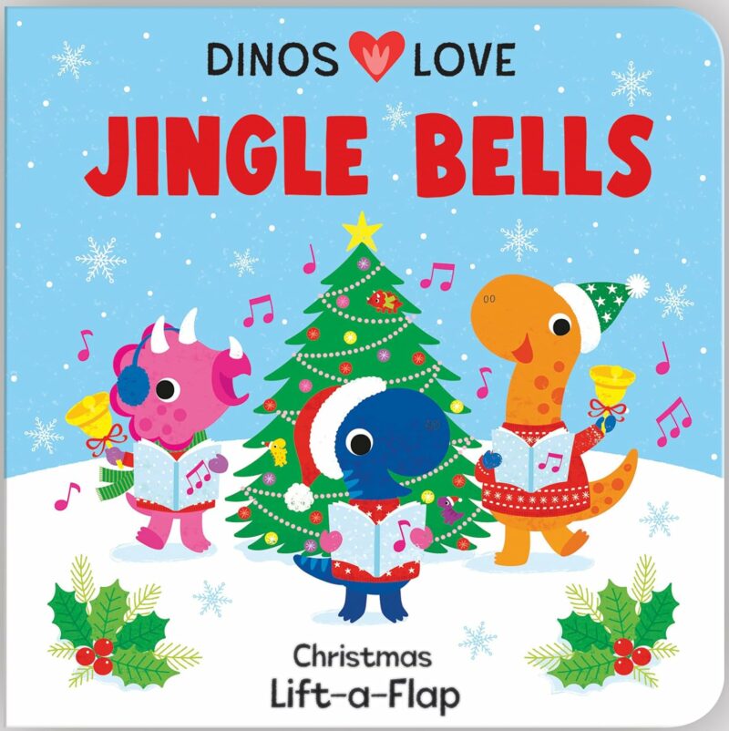 Cottage Door Press Dinos Love Jingle Bells Board Book