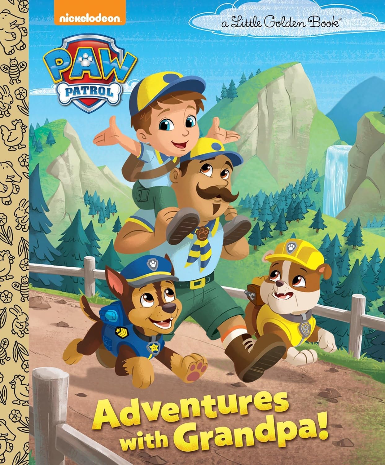 Adventures With Grandpa! Little Golden Book