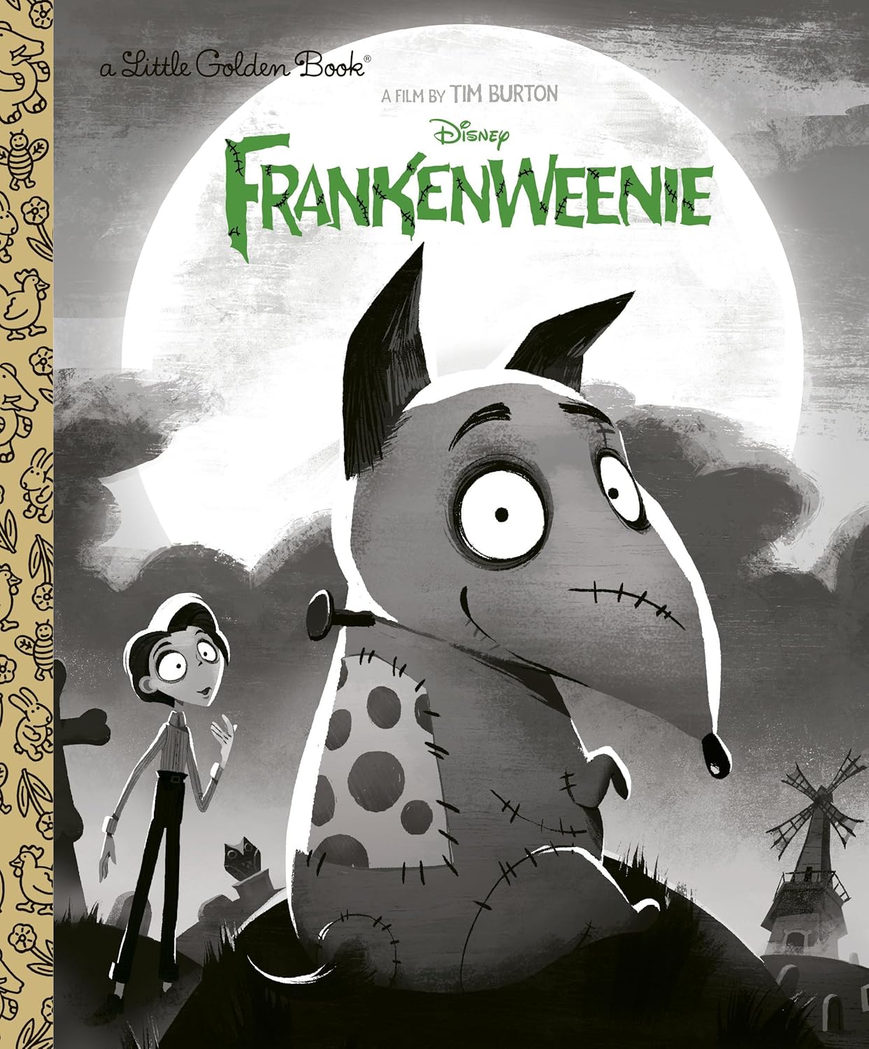 Frankenweenie Little Golden Book