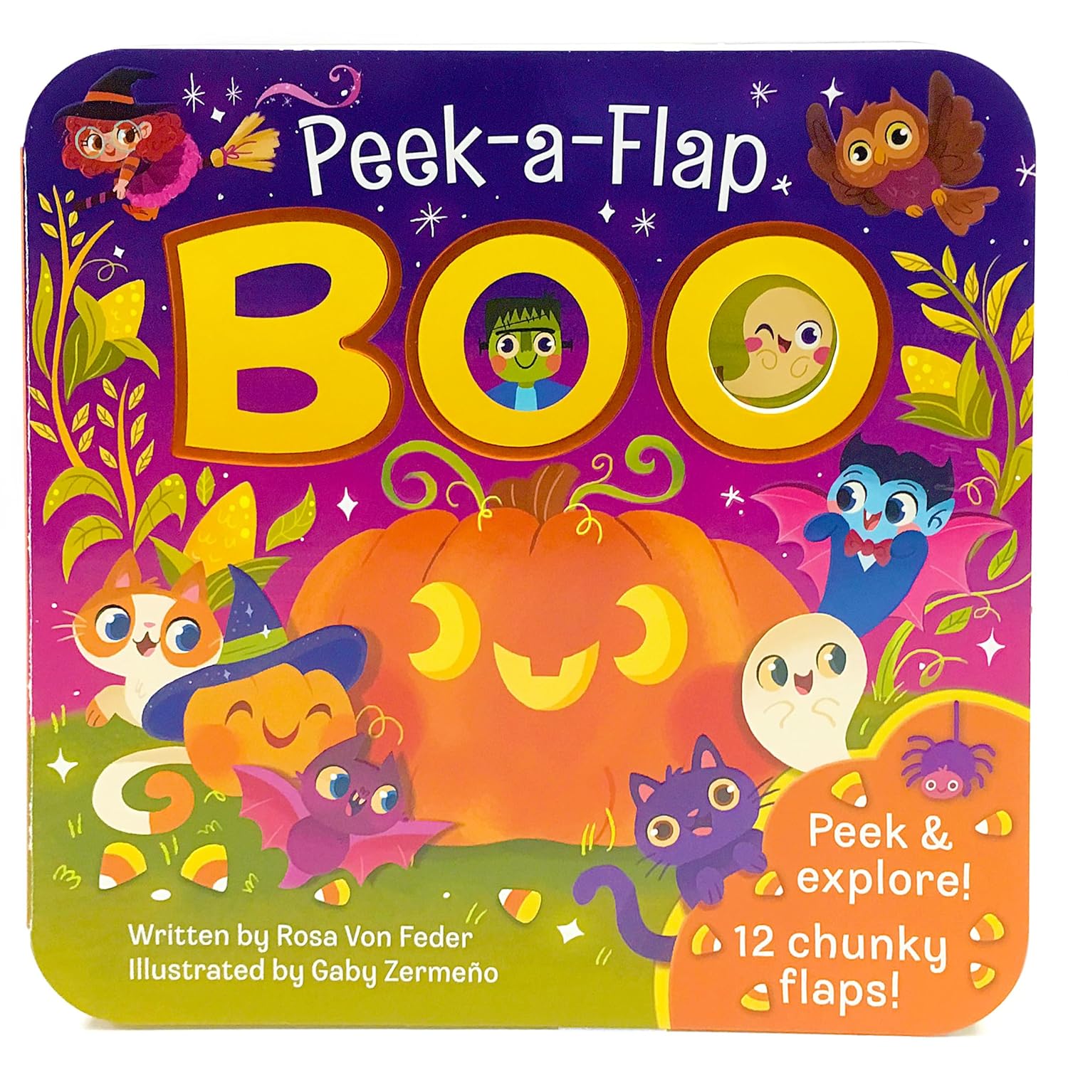 Cottage Door Press Peek-a-Flap Boo Lift-a-Flap Board Book