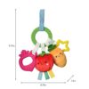 Itzy Ritzy Veggie Bitzy Busy Ring Teething Activity Toy Toys