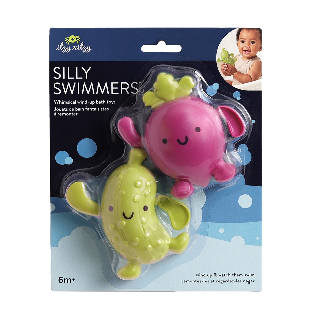 Itzy Ritzy Silly Swimmers - Bath + Water Toy