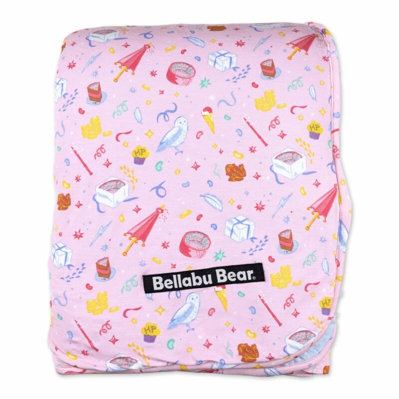 Harry Potter Happee Birthdae Harry Bamboo Viscose Sherpa Blanket from Bellabu Bear