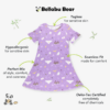 Harry Potter Hedwig's Magical Mail Bamboo Viscose Short Sleeve Dress