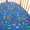 Bellabu Bear Harry Potter House Pride Bamboo Viscose Crib Sheet