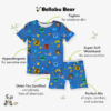 Harry Potter House Pride Bamboo Viscose Pajama Short Set