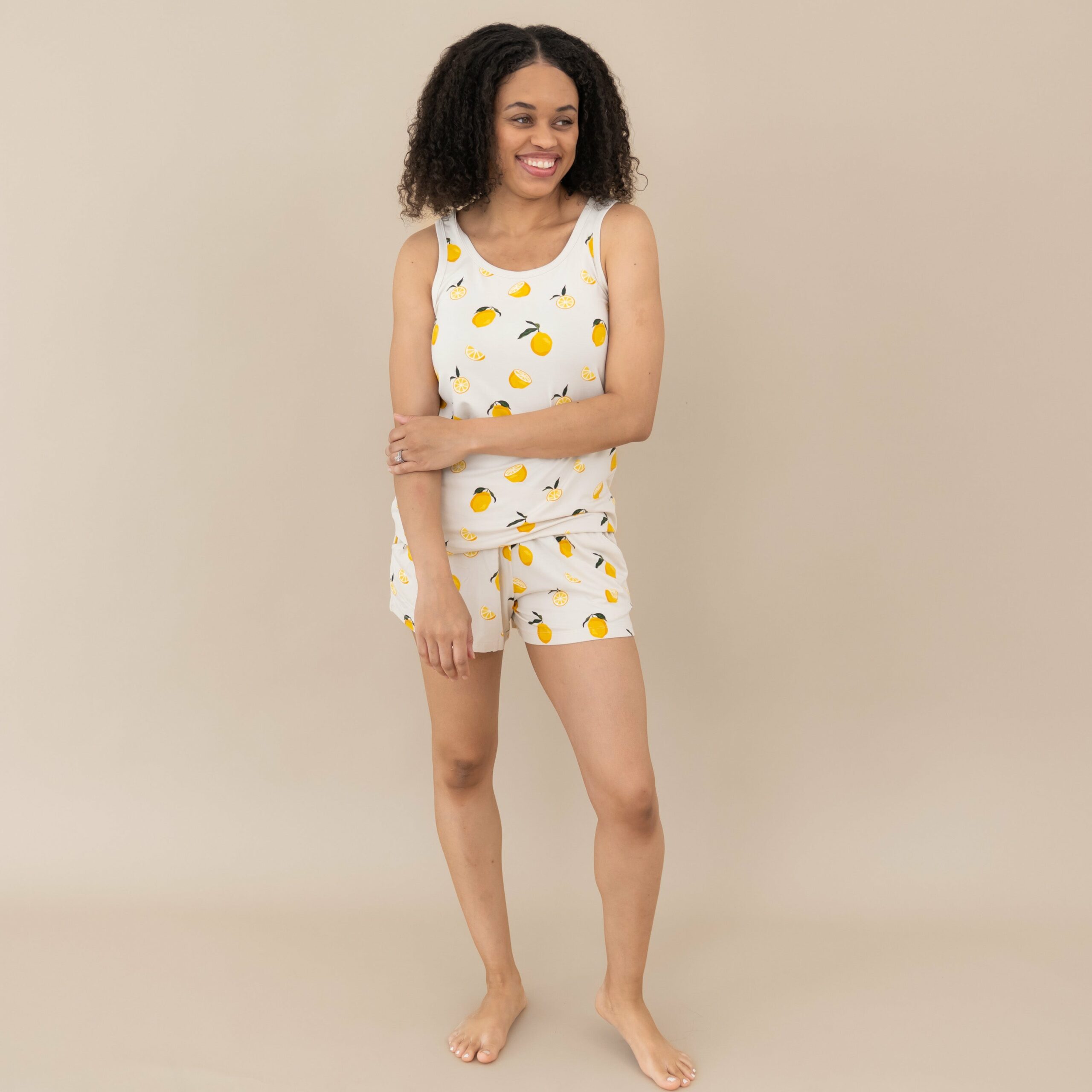 Kyte BABY Women’s Tank Set in Lemon