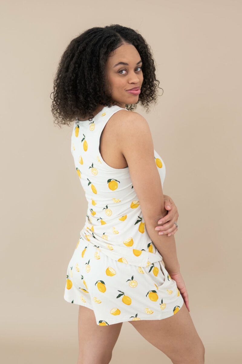 Women’s Tank Set in Lemon