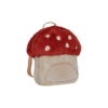 Olli Ella Hopalong Mushroom Backpack In Red