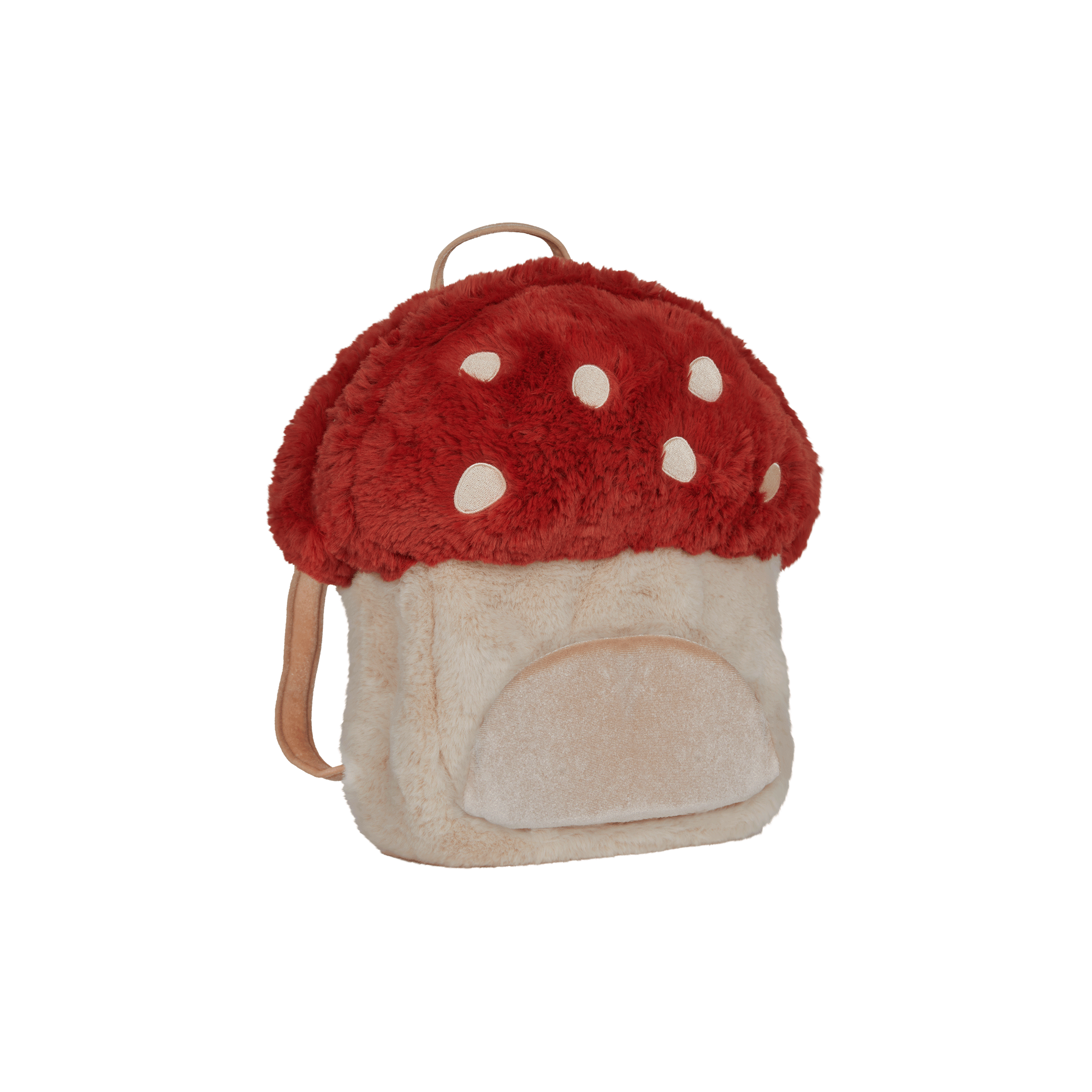 Olli Ella Hopalong Mushroom Backpack In Red