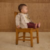 Rylee & Cru Baby Cru Pant In Burgundy