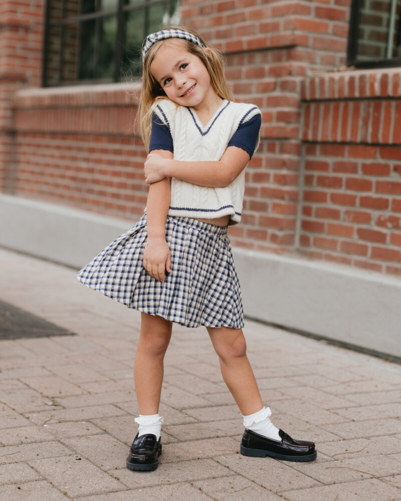 Rylee & Cru Sweater Vest In Natural