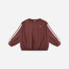 Oversized Sweatshirt In Burgundy from Rylee & Cru