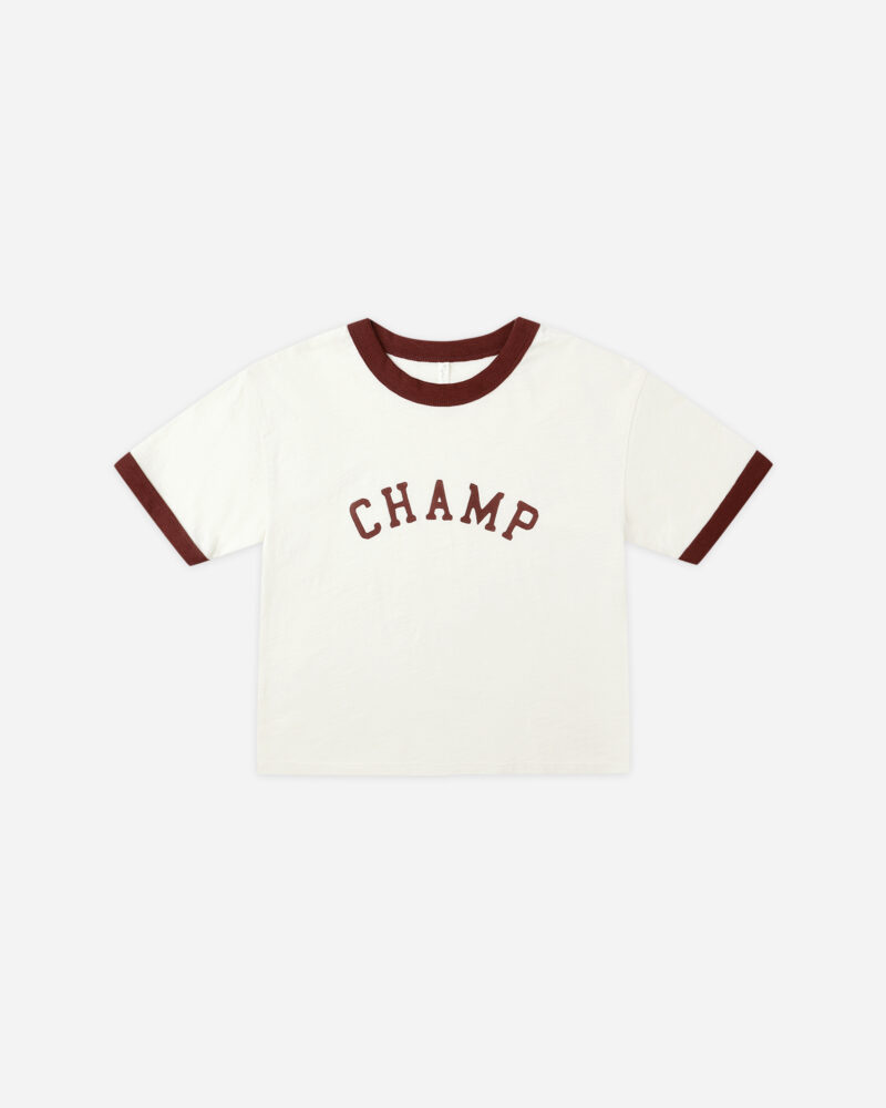 Rylee & Cru Ringer Tee In Champ