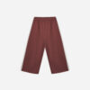 Track Pant In Burgundy
