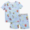 SpongeBob SquarePants Good Vibes Bamboo Viscose Pajama Short Set available at Blossom