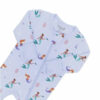 Zippered Footie in Mermaid