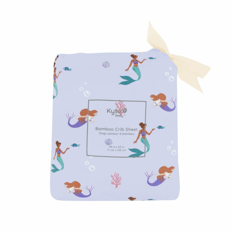 Crib Sheet in Mermaid from Kyte BABY