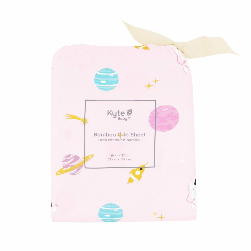Crib Sheet in Sakura Space from Kyte BABY