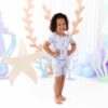 Kyte BABY Short Sleeve Pajamas in Mermaid
