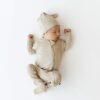 Kyte BABY Zippered Footie in Almond
