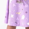 Harry Potter Hedwig's Magical Mail Bamboo Viscose Short Sleeve Dress from Bellabu Bear