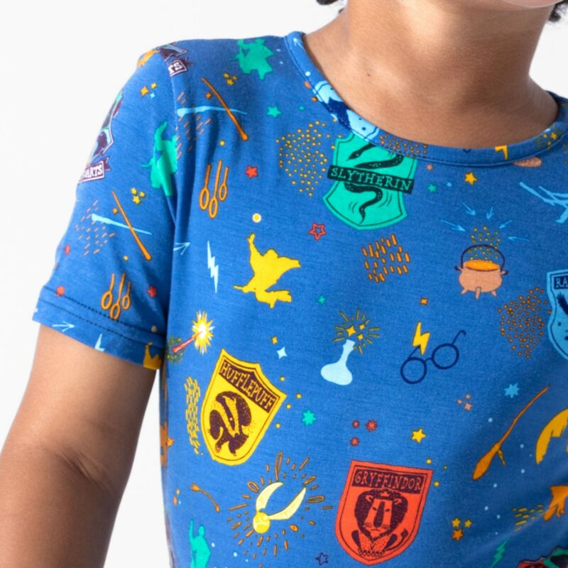 Harry Potter House Pride Bamboo Viscose Pajama Short Set from Bellabu Bear