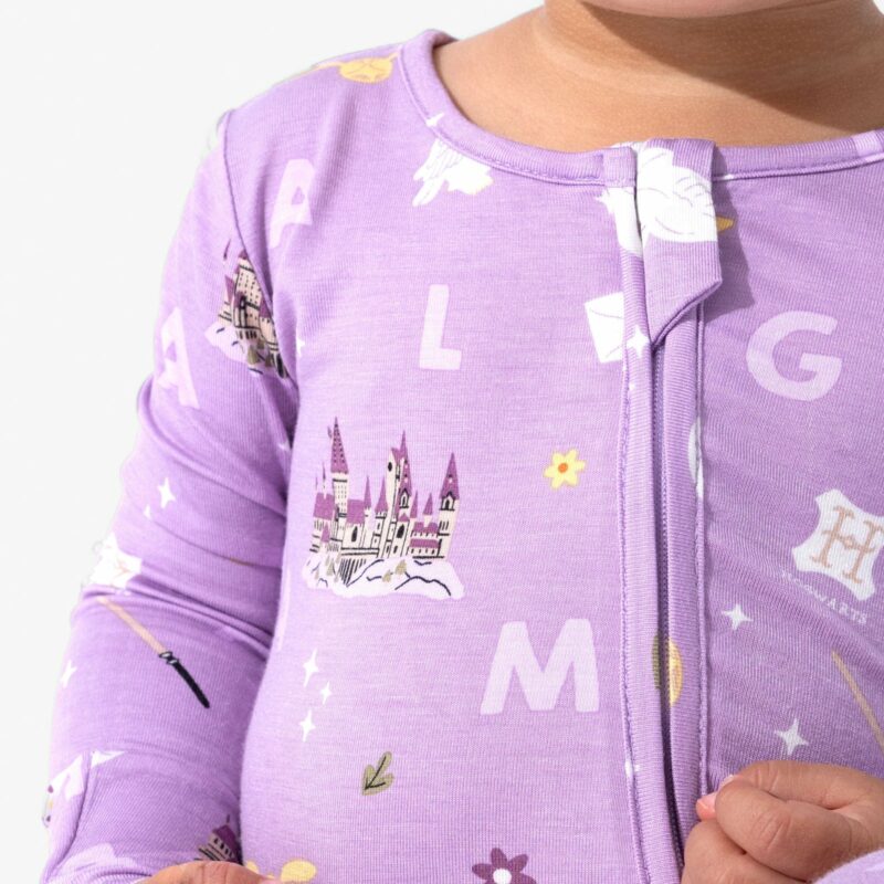 Harry Potter Hedwig's Magical Mail Bamboo Viscose Convertible Footie