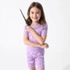 Bellabu Bear Harry Potter Hedwig's Magical Mail Bamboo Viscose Pajama Short Set
