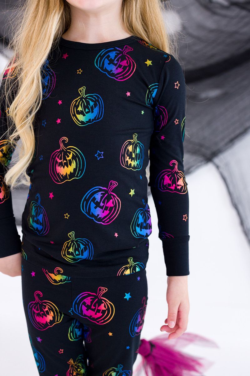 Midnight Mischief Bamboo Viscose Pajama Set from Birdie Bean
