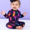Birdie Bean Electric BOO-gie Bamboo Viscose Convertible Romper