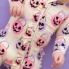 Trick or Sweet Ruffle Bamboo Viscose Convertible Romper from Birdie Bean