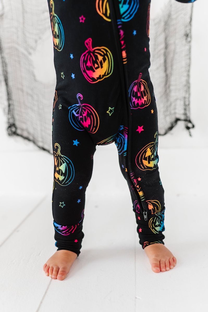 Midnight Mischief Bamboo Viscose Convertible Romper from Birdie Bean