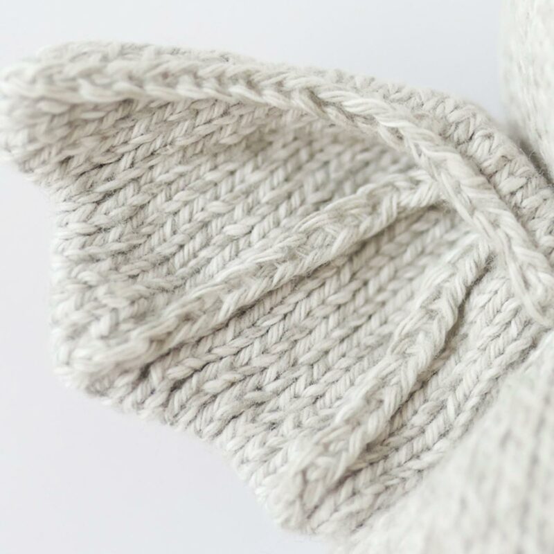Baby Bat In Grey made by cuddle+kind