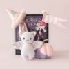 cuddle+kind Baby Bat In Lavender available at Blossom