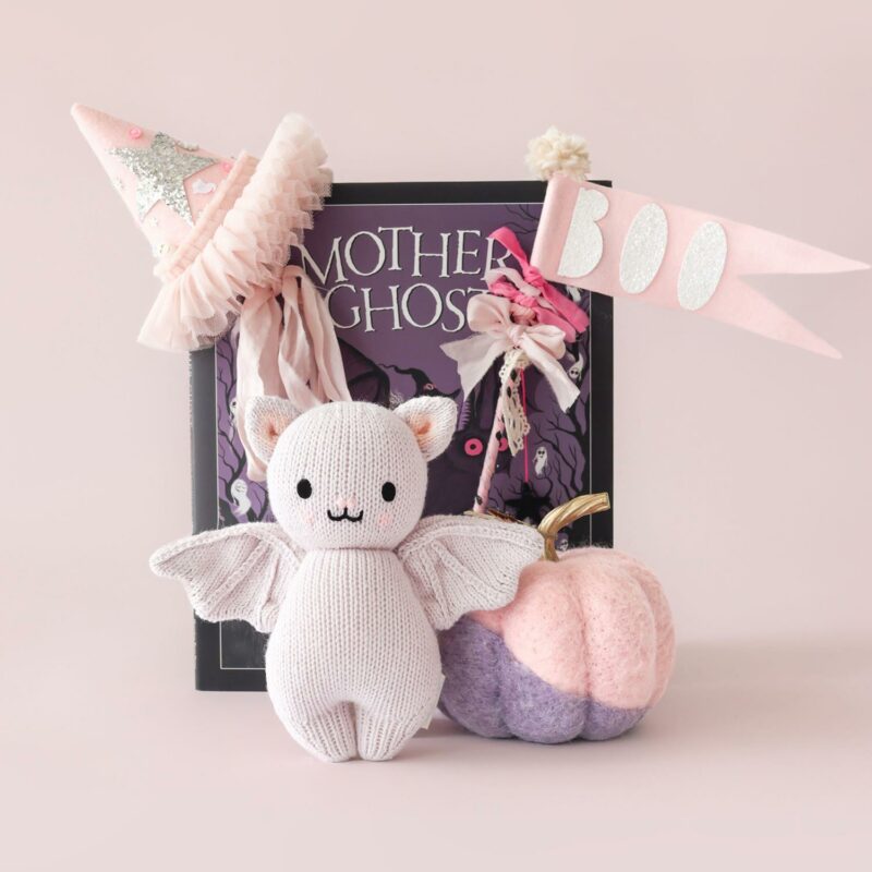 cuddle+kind Baby Bat In Lavender available at Blossom