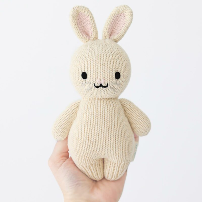 cuddle+kind Baby Rabbit In Oatmeal Toys