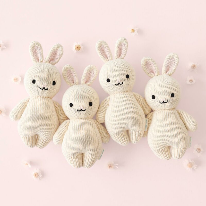 cuddle+kind Baby Rabbit In Oatmeal part of our Bunnies collection