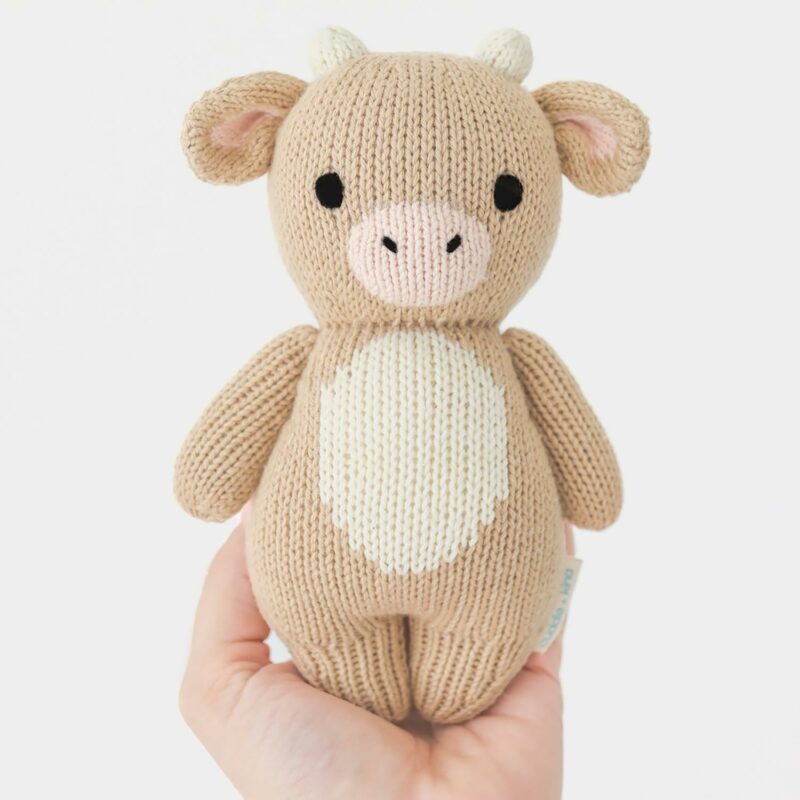 cuddle+kind Baby Cow In Jersey Toys