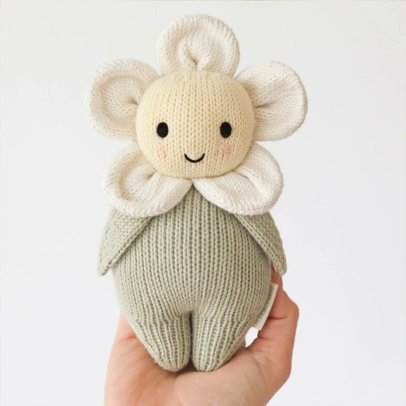 cuddle+kind Baby Daisy In Ivory part of our Floral collection