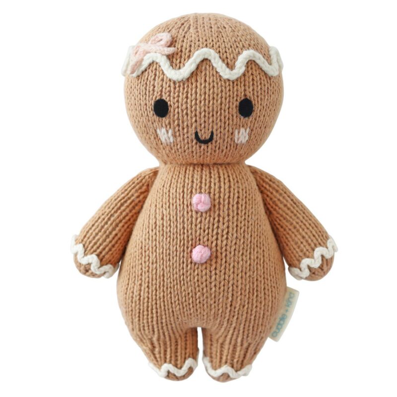 cuddle+kind Baby Gingerbread In Powder Pink