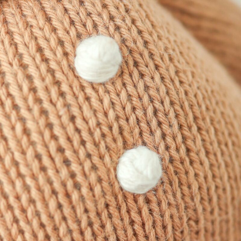 cuddle+kind Baby Gingerbread In Icing White Toys