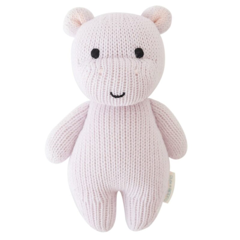 cuddle+kind Baby Hippo In Lavender