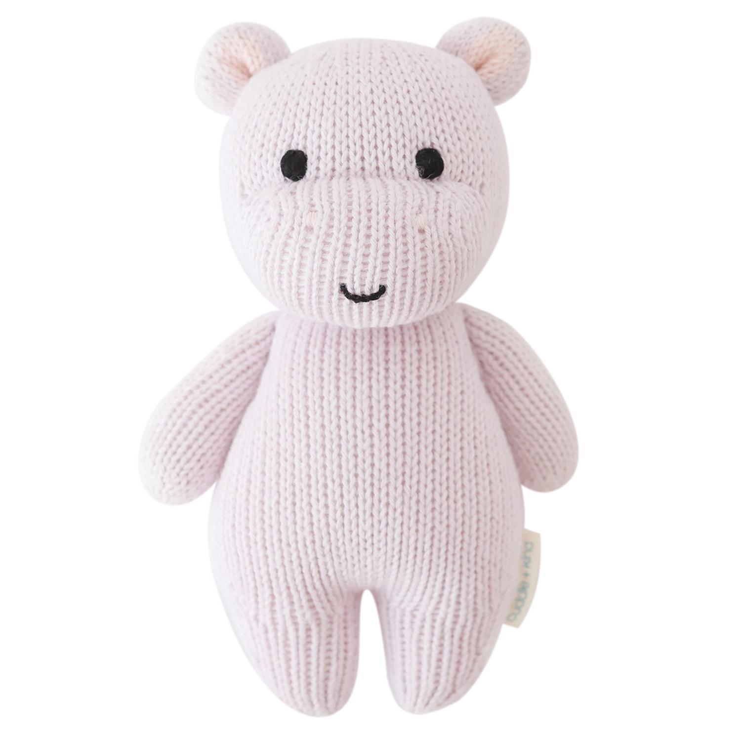 cuddle+kind Baby Hippo In Lavender