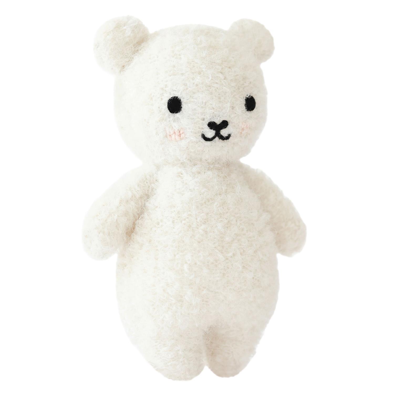 cuddle+kind Baby Bouclé Bear In Ivory