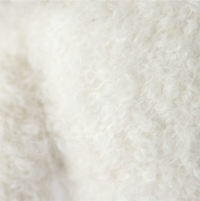 Baby Bouclé Bear In Ivory made by cuddle+kind