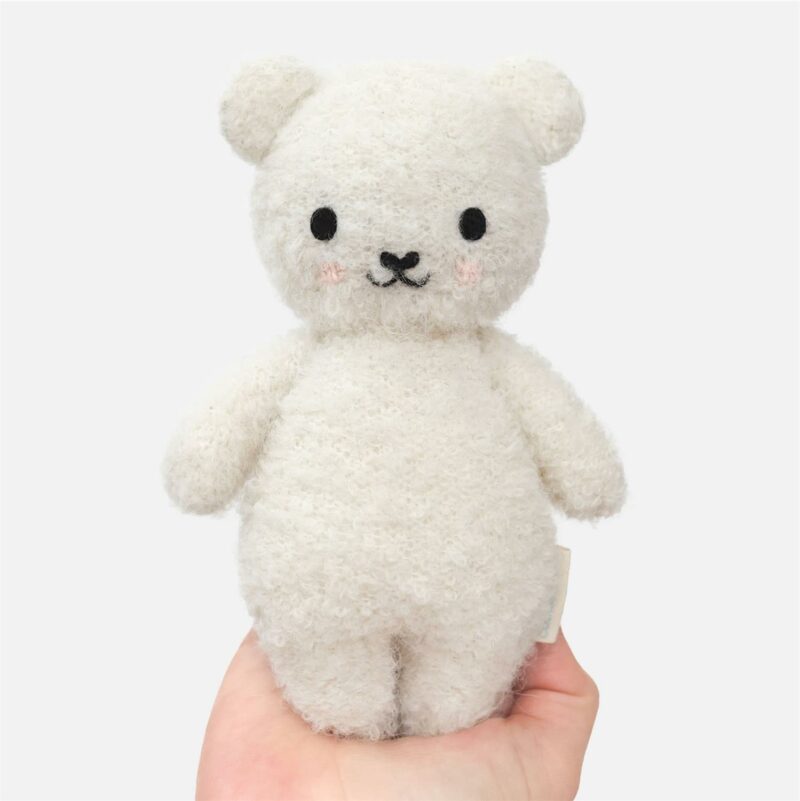 cuddle+kind Baby Bouclé Bear In Ivory Toys