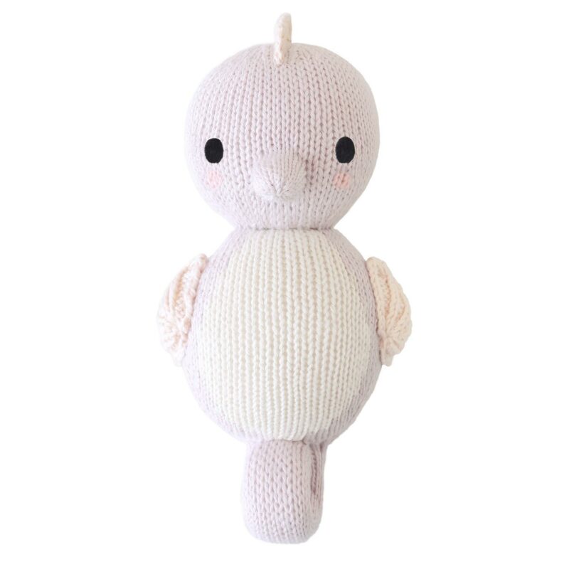 Baby Seahorse In Lilac from cuddle+kind