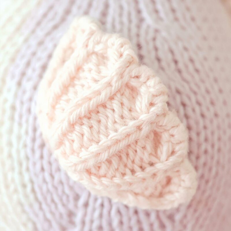 Baby Seahorse In Lilac made by cuddle+kind
